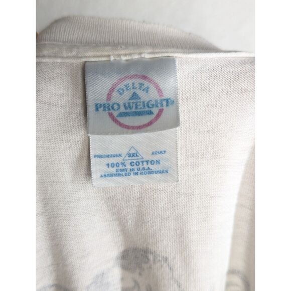 Vintage Thrashed Sturgis 2004 Motorcycle T Shirt Sz 3XL Cotton Made in USA 64th - Picture 4 of 16